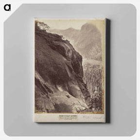 アートパネル-Yo-Sem-i-te Valley, California
 - エドワード マイブリッジ Canvas.