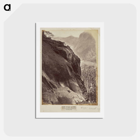 アートポストカード-Yo-Sem-i-te Valley, California
 - エドワード マイブリッジ Postcard.