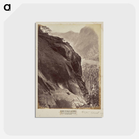 アートポストカード-Yo-Sem-i-te Valley, California
 - エドワード マイブリッジ Postcard.