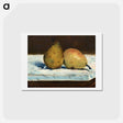 アートポストカード-Pears - エドゥアール マネ Postcard.