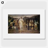 Cupid and Psyche - Palace Green Murals - Psyche set by Venus the Task - エドワード バーン ジョーンズ Poster.