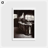 アートポストカード-Bar De Cabaret
 - ウジェーヌ アジェ Postcard.