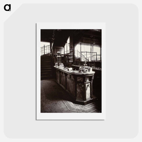 アートポストカード-Bar De Cabaret
 - ウジェーヌ アジェ Postcard.