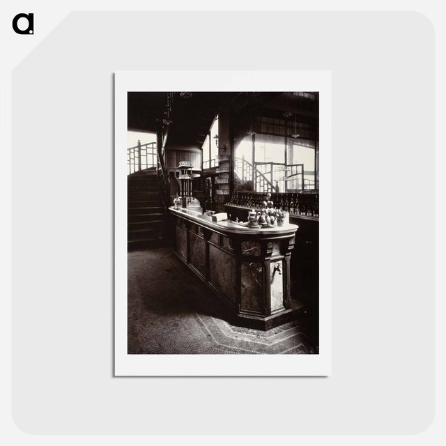 アートポストカード-Bar De Cabaret
 - ウジェーヌ アジェ Postcard.