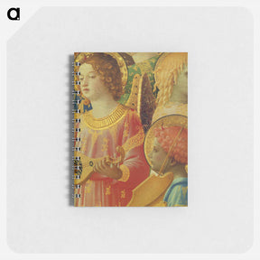 アートメモ帳-Coronation of the Virgin (detail) - フラ アンジェリコ Memo.