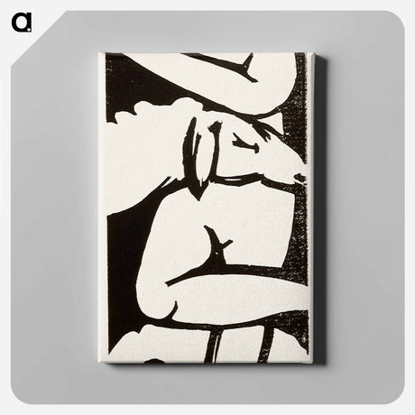 アートパネル-The shepherdess - フランツ マルク Canvas.