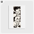 アートポストカード-The shepherdess - フランツ マルク Postcard.
