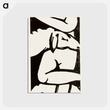 アートポストカード-The shepherdess - フランツ マルク Postcard.