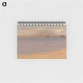 アートメモ帳-Mount Katahdin from Lake Millinocket - フレデリック エドウィン チャーチ Memo.