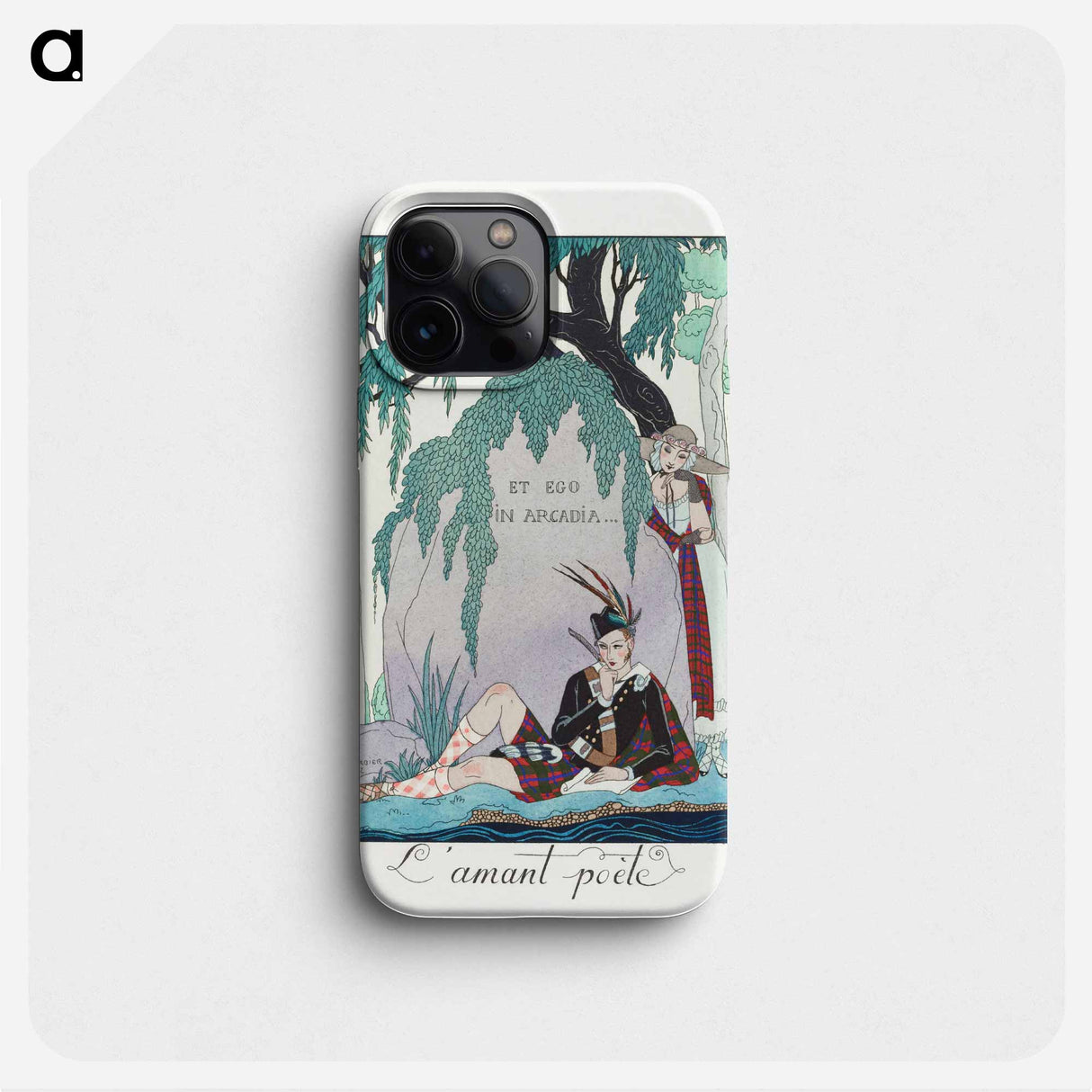 L'amant poète - ジョージ バービエ Phone Case.