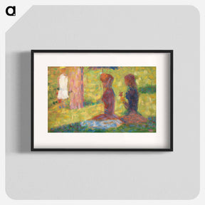 アートポスター-La Grande Jatte - ジョルジュ スーラ Poster.