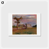 アートポストカード-Corsican Landscape - アンリ マティス Postcard.