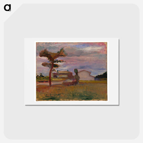 アートポストカード-Corsican Landscape - アンリ マティス Postcard.