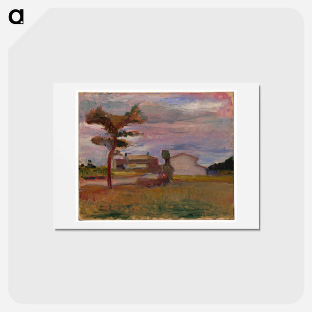 アートポストカード-Corsican Landscape - アンリ マティス Postcard.