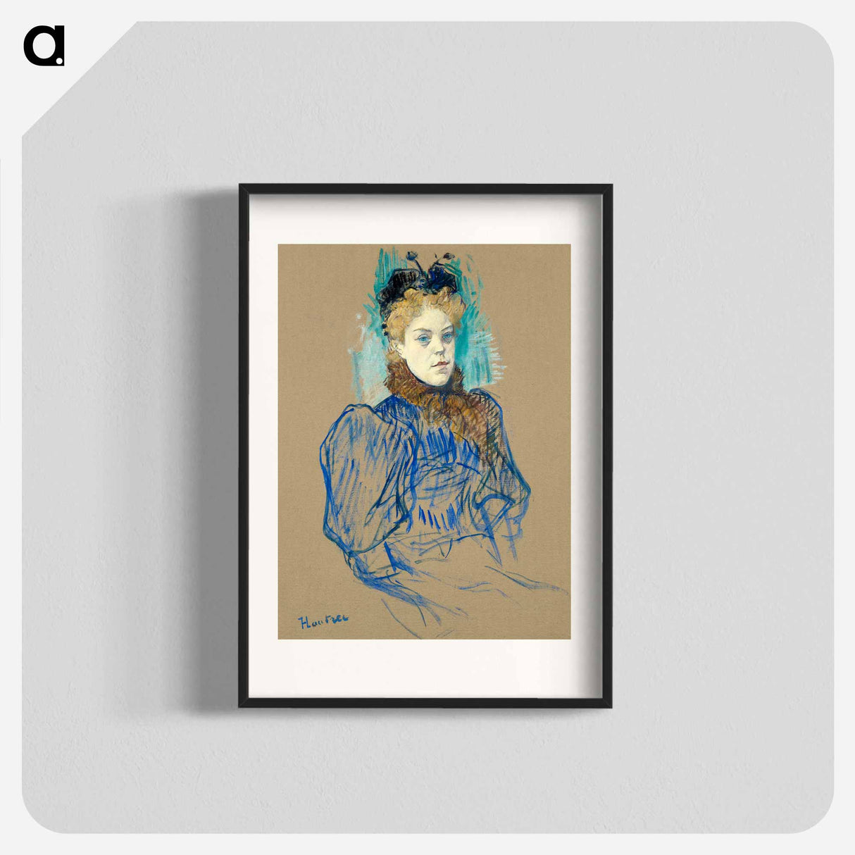 May Milton - Henri de Toulouse-Lautrec Poster.
