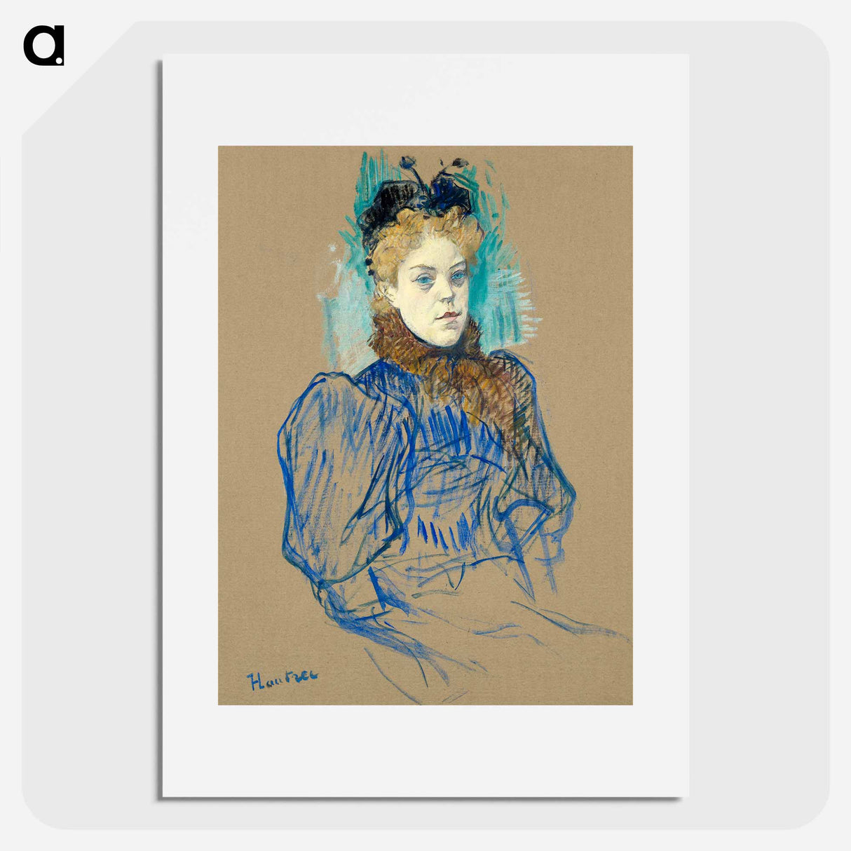 May Milton - Henri de Toulouse-Lautrec Poster.