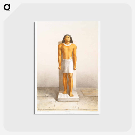 アートポストカード-Khafre
 - エジプト美術史 Postcard.