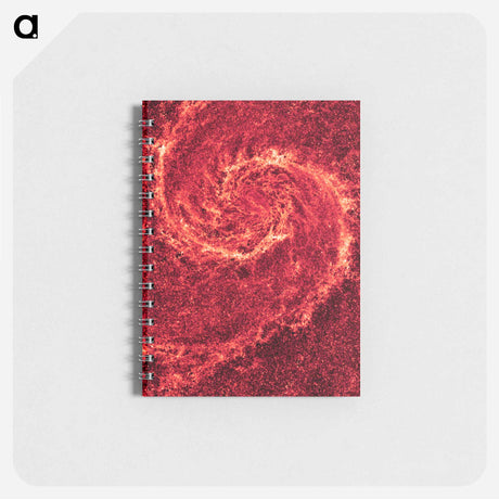 アートメモ帳-Whirlpool Galaxy
 - ハッブル画像 Memo.