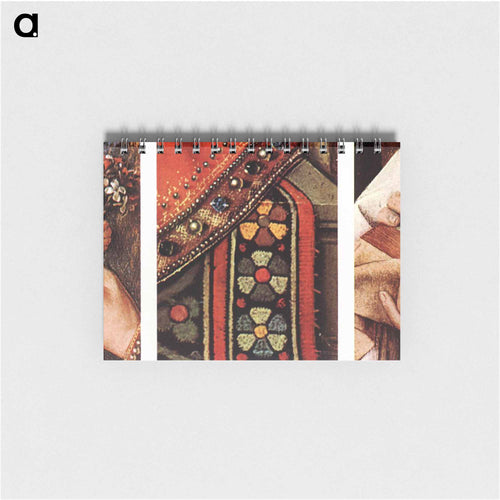 The Madonna of Canon van der Paele (detail) - ヤン ファン エイク Memo.