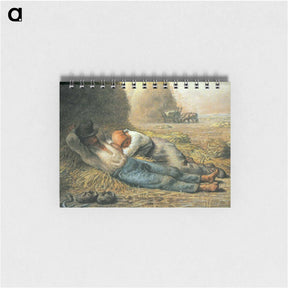 アートメモ帳-Noonday Rest - ジャン フランソワ ミレー Memo.