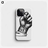 Clenched fist - Leo Gestell Phone Case.