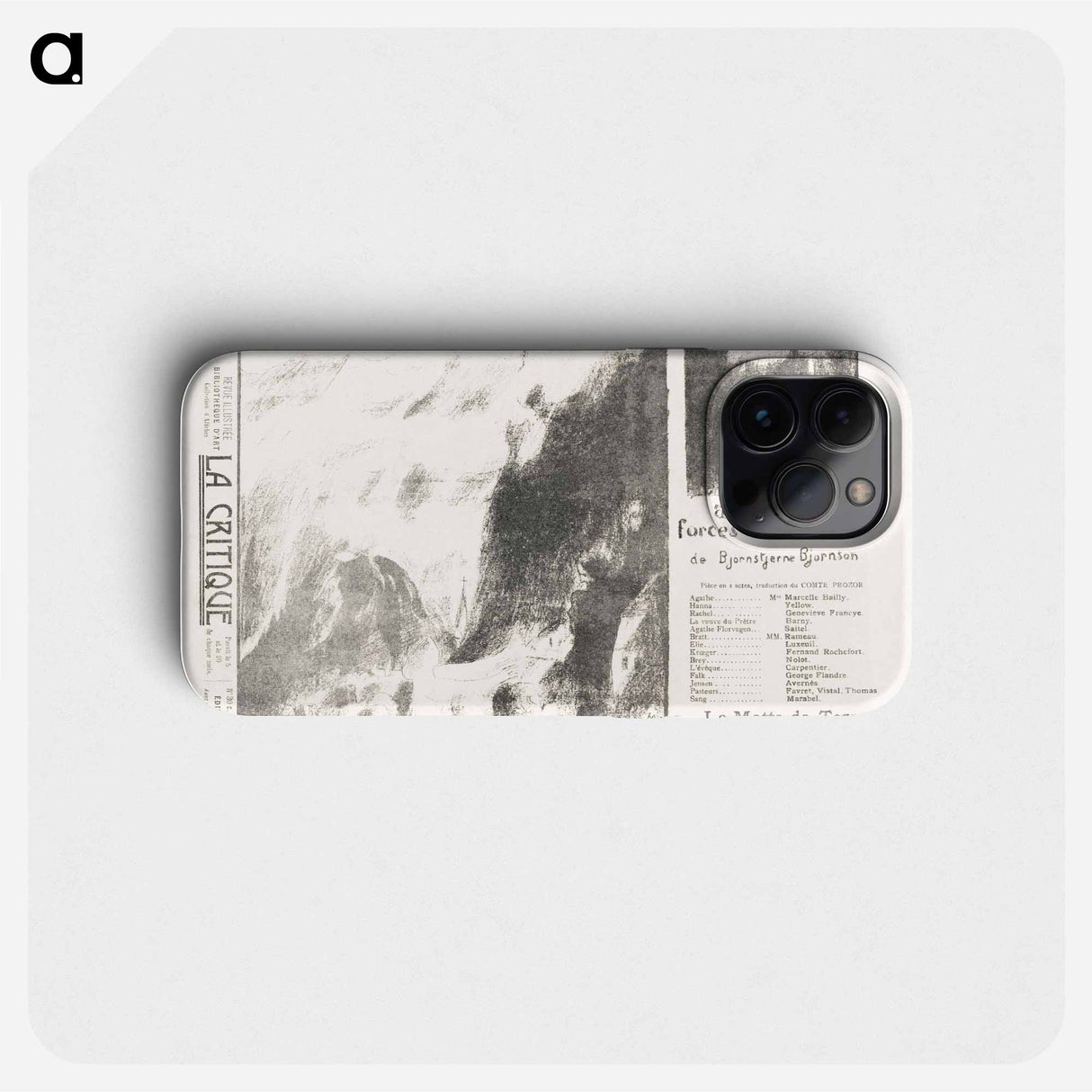Beyond human strength - Maurice Denis Phone Case.