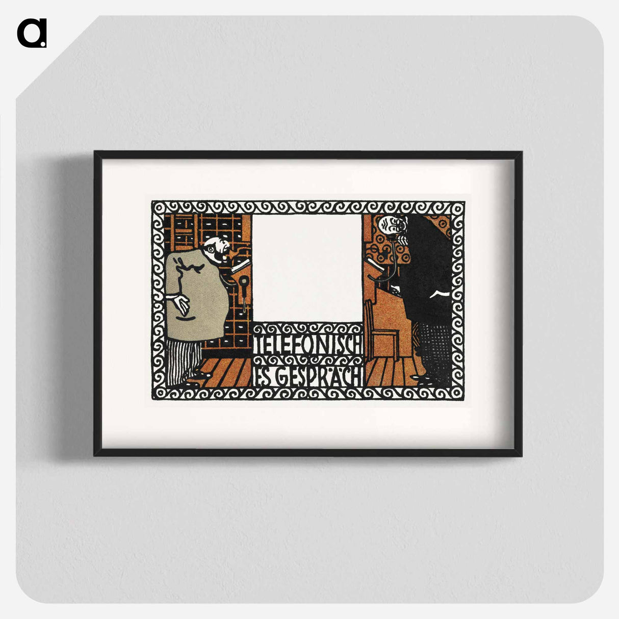 Telephone Conversation - Moritz Jung Poster.