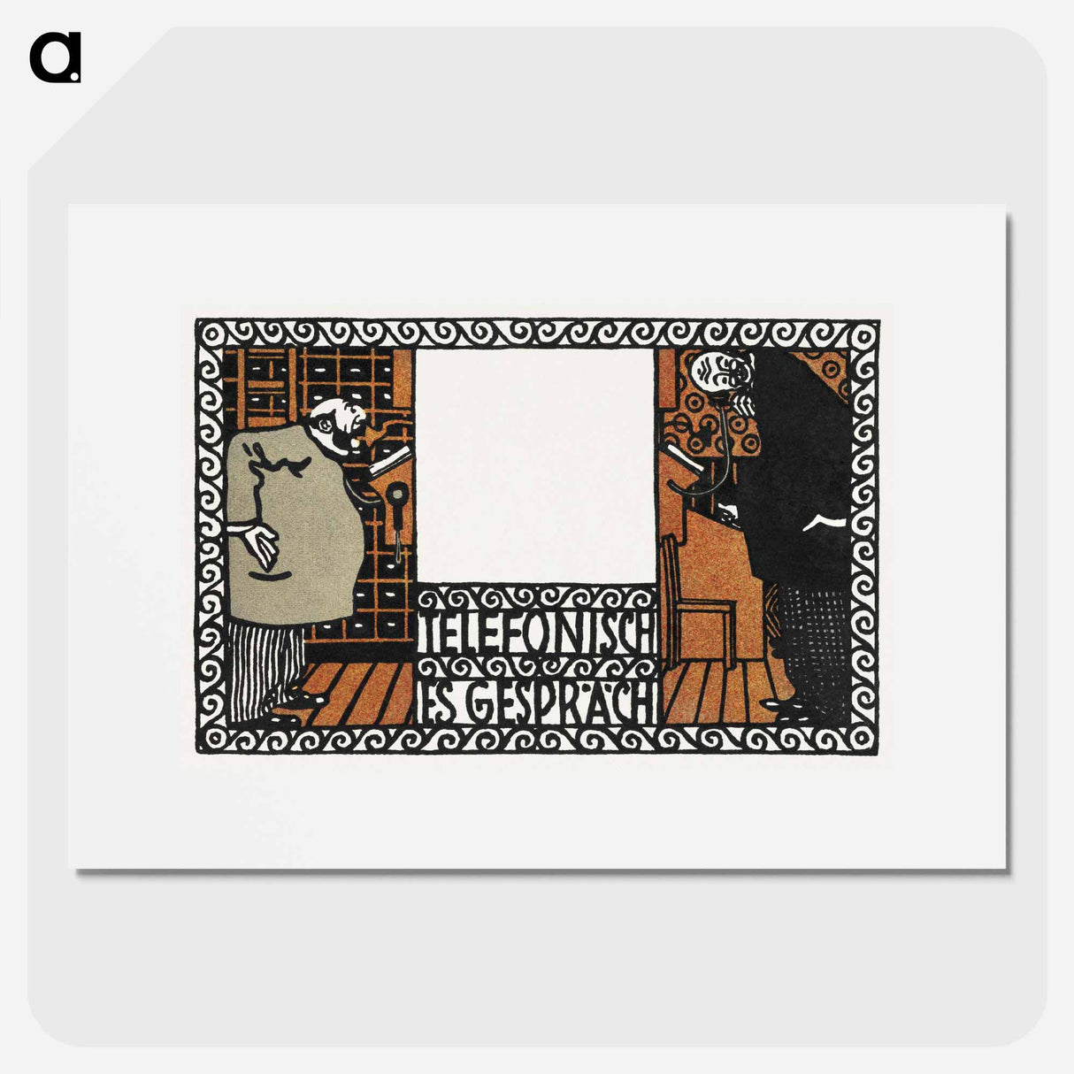 Telephone Conversation - Moritz Jung Poster.