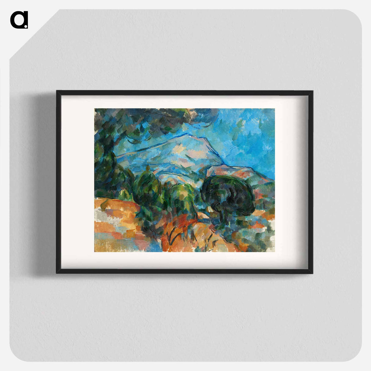 Mount Sainte–Victoire - Paul Cezanne Poster.