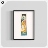 A scratching tahitian woman - ポール ゴーギャン Poster.