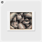 アートポストカード-Crystal gradation
 - パウル クレー Postcard.