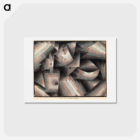 アートポストカード-Crystal gradation
 - パウル クレー Postcard.