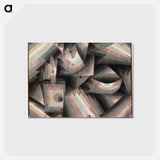 アートポストカード-Crystal gradation
 - パウル クレー Postcard.