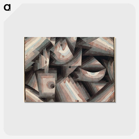 アートポストカード-Crystal gradation
 - パウル クレー Postcard.