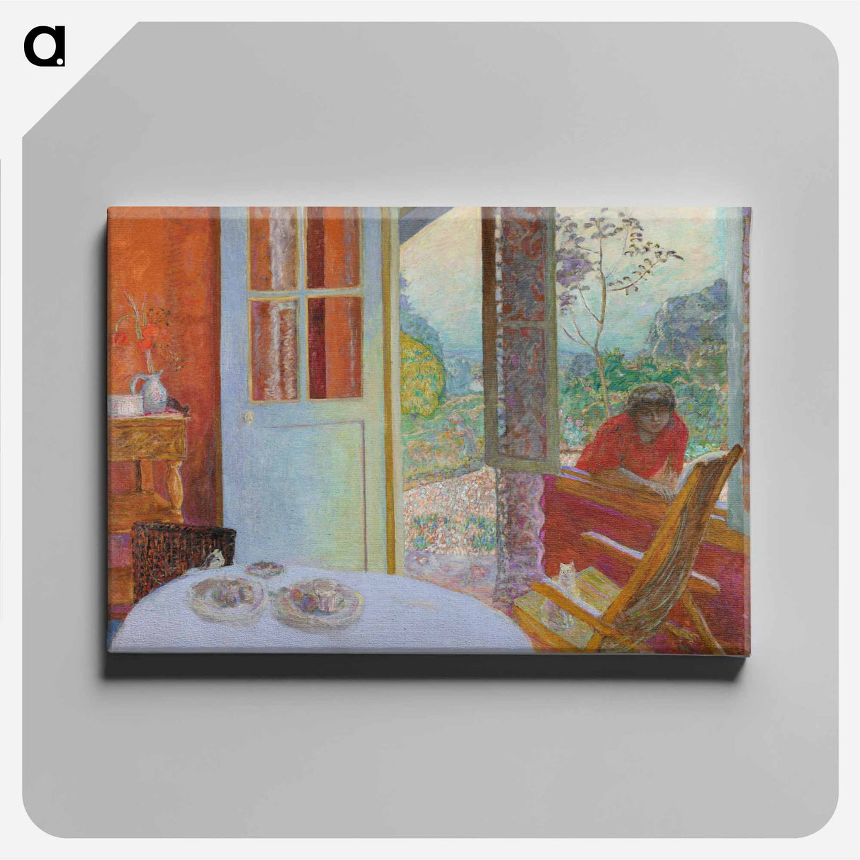 Dining Room in the Country
 - ピエール ボナール Canvas.
