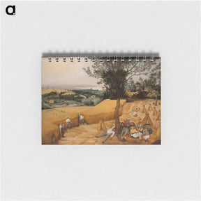 アートメモ帳-The Harvesters (July–August) - ピーター ブリューゲル Memo.