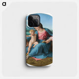 The Alba Madonna - ラファエロ サンティ Phone Case.