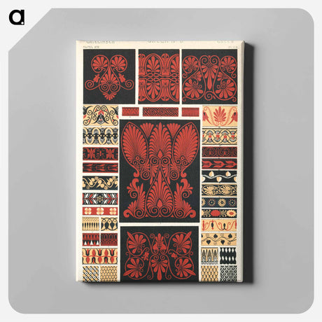 アートパネル-Nineteenth-Century Ornament
 - 装飾の文法 Canvas.