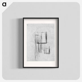 アートポスター-Composition (The Cow) - テオ ファン ドゥースブルフ Poster.