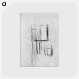 アートポストカード-Composition (The Cow) - テオ ファン ドゥースブルフ Postcard.