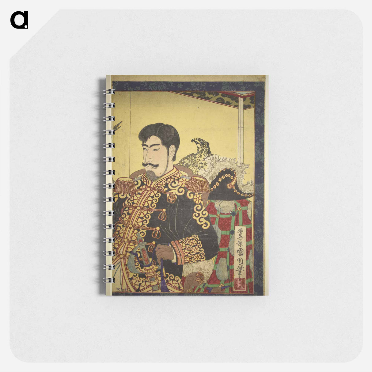 Portraits of Nobility (Emperor and Empress Meiji) - 豊原 国周 Memo.