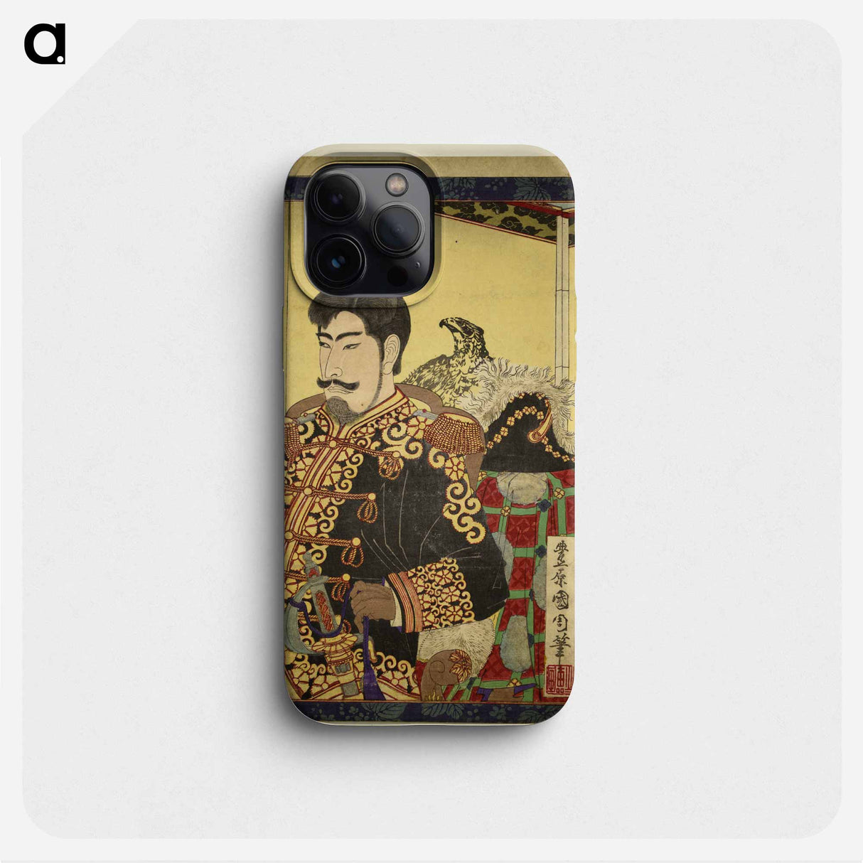 Portraits of Nobility (Emperor and Empress Meiji) - Toyohara Kunichika Phone Case.