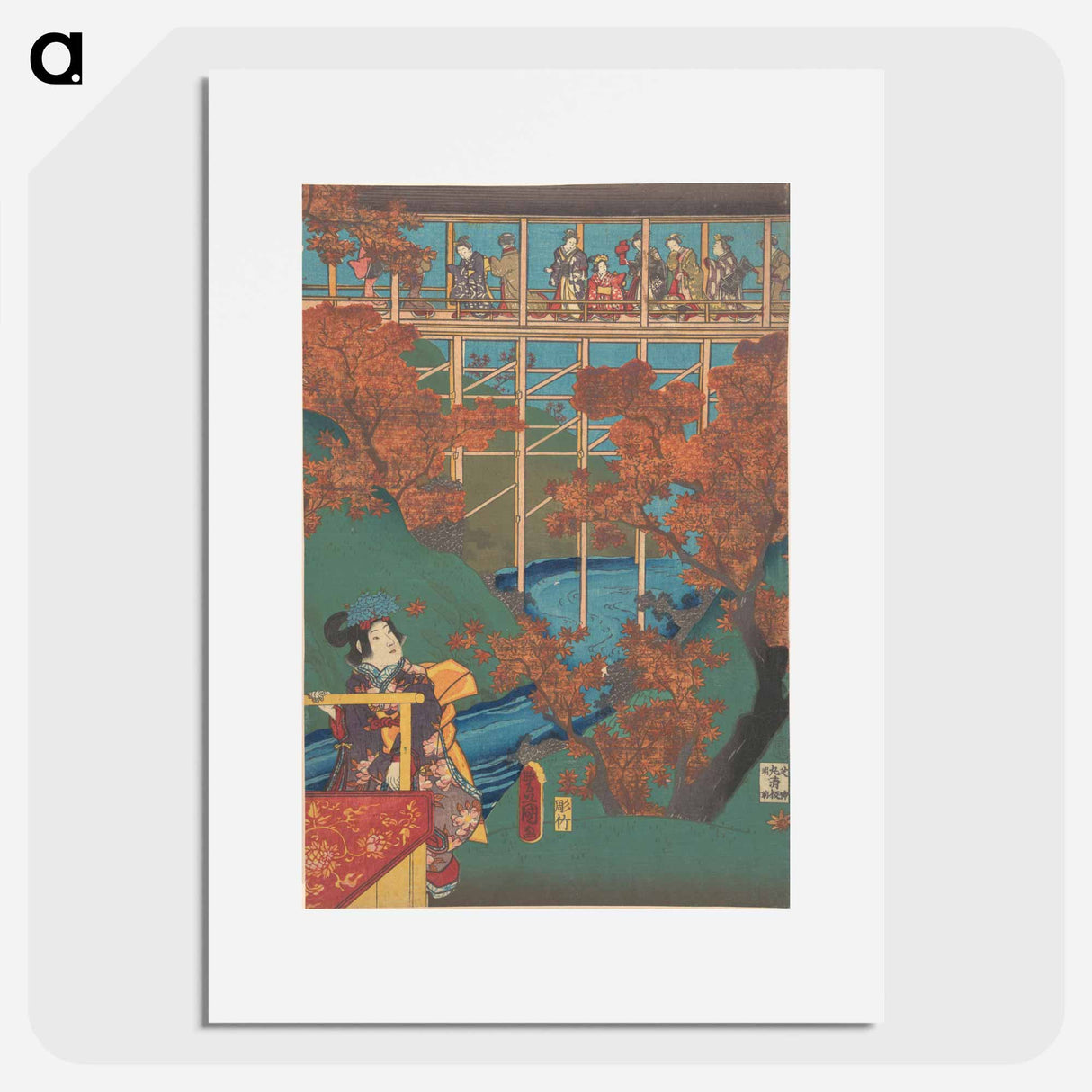 アートポスター-Print
 - 歌川 国貞 Poster.