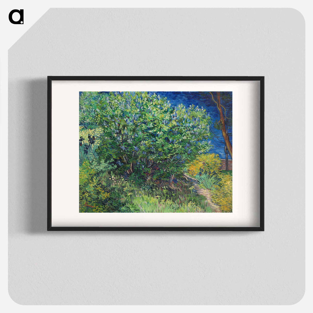 Lilac Bush - Vincent van Gogh Poster.