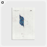 アートポストカード-Flowerpot (Pot of Flowers) - ウィリアム モリス Postcard.