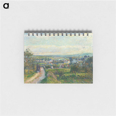 アートメモ帳-View of Saint-Ouen-l’Aumône
 - イェール大学アートギャラリー Memo.
