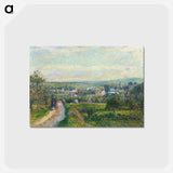 アートポストカード-View of Saint-Ouen-l’Aumône
 - イェール大学アートギャラリー Postcard.