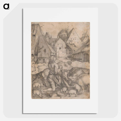 アートポスター-The lost son - アルブレヒト デューラー Poster.