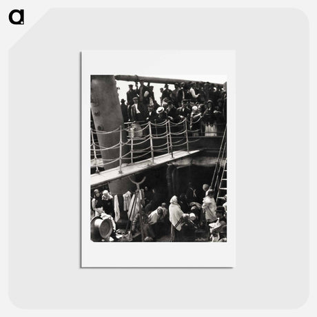 アートポストカード-The Steerage - アルフレッド スティーグリッツ Postcard.