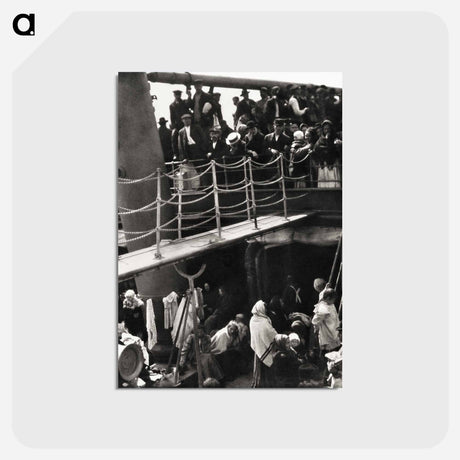 アートポストカード-The Steerage - アルフレッド スティーグリッツ Postcard.